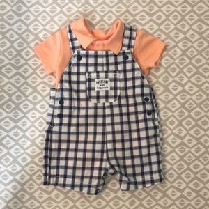 Baby Boy’s Short Overalls